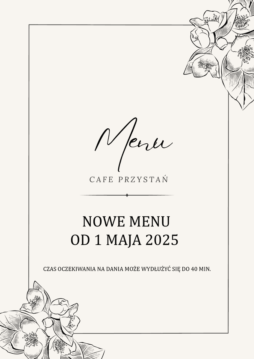 cafe przystań menu 1