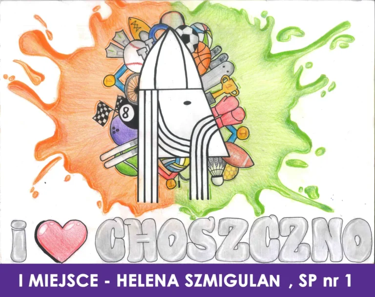 Choszczeński Mural Sportowy - Helena Szmigulan