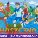 Choszczeński Mural Sportowy - Nela Kropidłowska